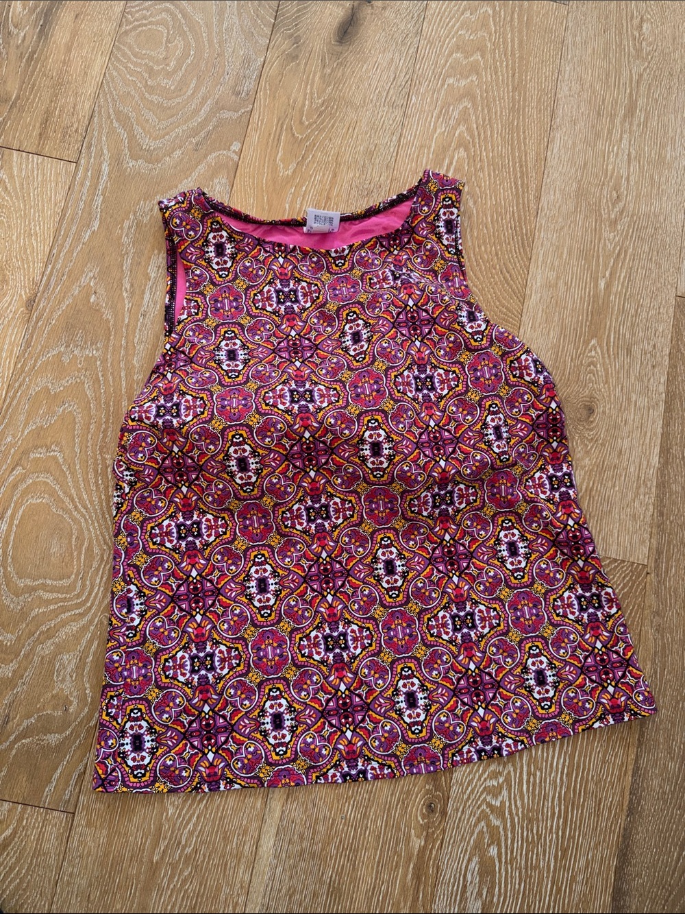 Lands' End Tankini Swim Top Size 14